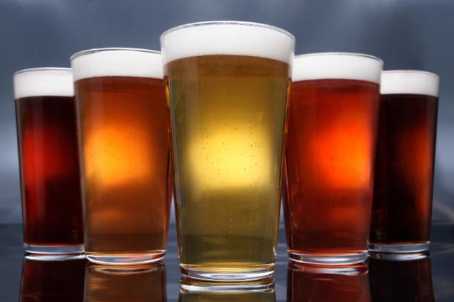 Verschillende soorten bier